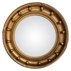 Antique English Convex Mirror