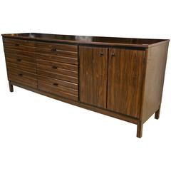 A Fine Custom Quality Mid Century Rosewood Dresser by American of Martinsville