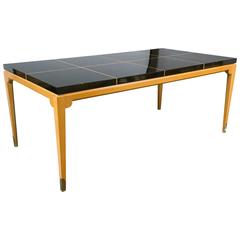 Tommi Parzinger Inlaid Dining Table