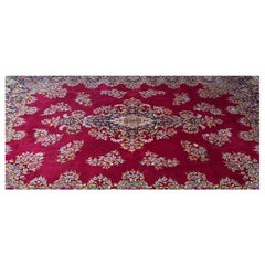 Massive Antique Persian Kerman Rug