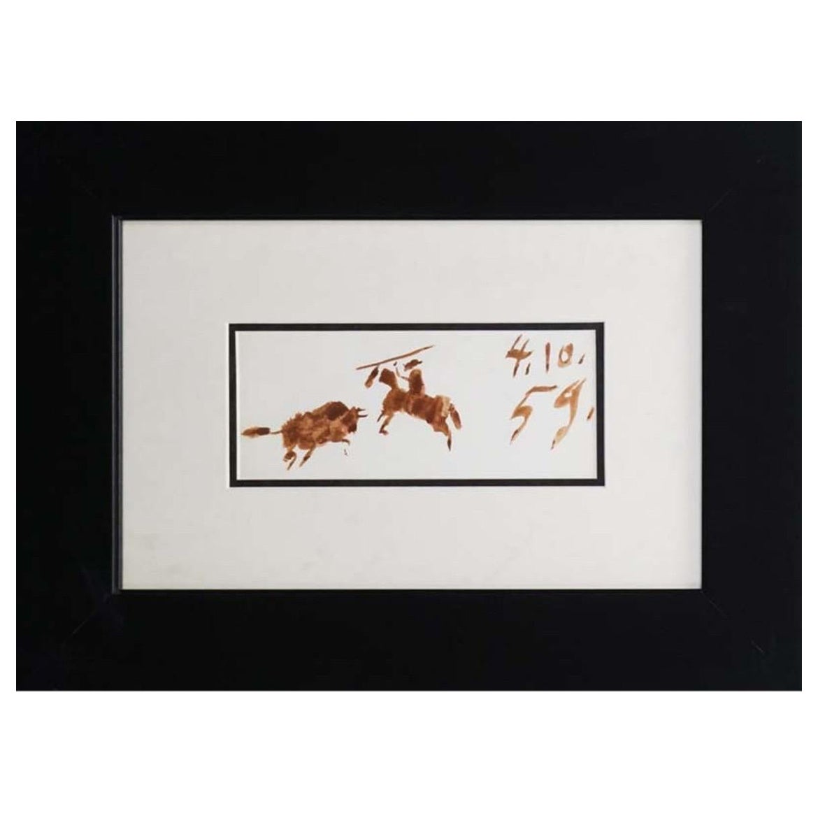 Pablo Picasso Litografia originale degli anni '50 Fine Art Pablo Picasso Wall Art