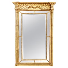 George III Pier Mirror with Border Glass