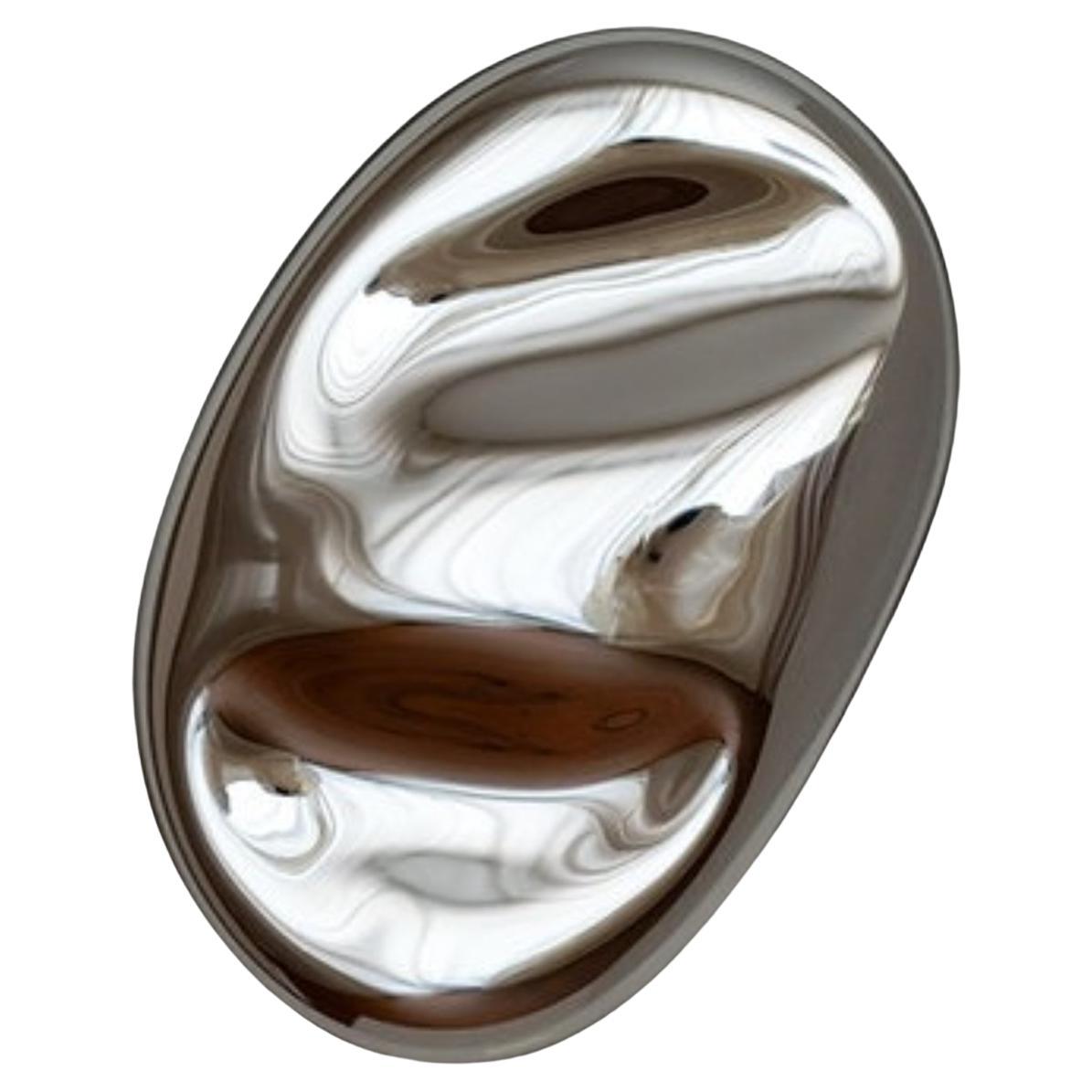 Reflecting XL Hanging Mirror Sculpture by Milena Kling
