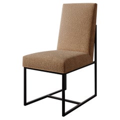 Dupont Dining / Desk Side Chair in  Textured Bouclé by Christiane Lemieux