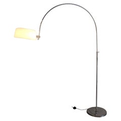 RAAK Amsterdam Acrylic and Chrome Arc Floor Lamp