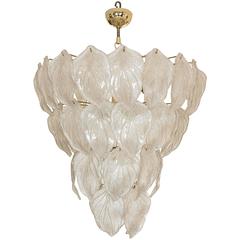 Large Murano Multi "Leaf" Pendant Light