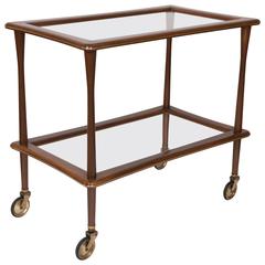 Cesare Lacca Bar Cart from, Italy, circa 1955