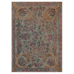 Tappeto con frammenti di Savonnerie francese del XIX secolo Doris Leslie Blau
