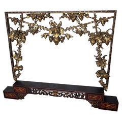 19th Century Chinese Altar and Door Surround- Could be Antique as a mirror frame