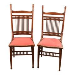 Coppia di sedie in stile Thonet, Austria, XIX secolo