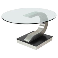 Coffee Table by Willy Rizzo for Mario Sabot, Italy, 1970s