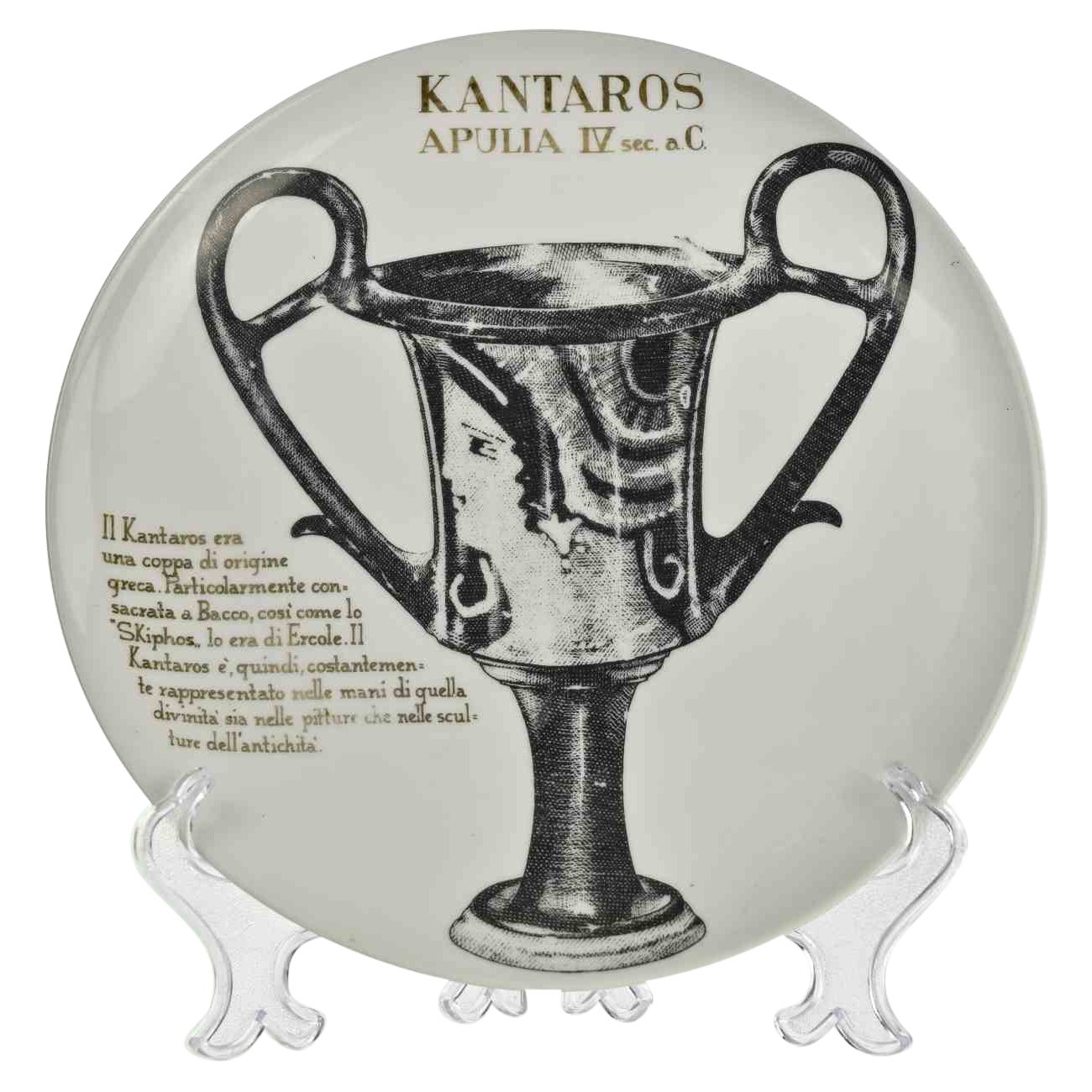 Kantaros Apulia di Piero Fornasetti  per Martini & Rossi, anni '60