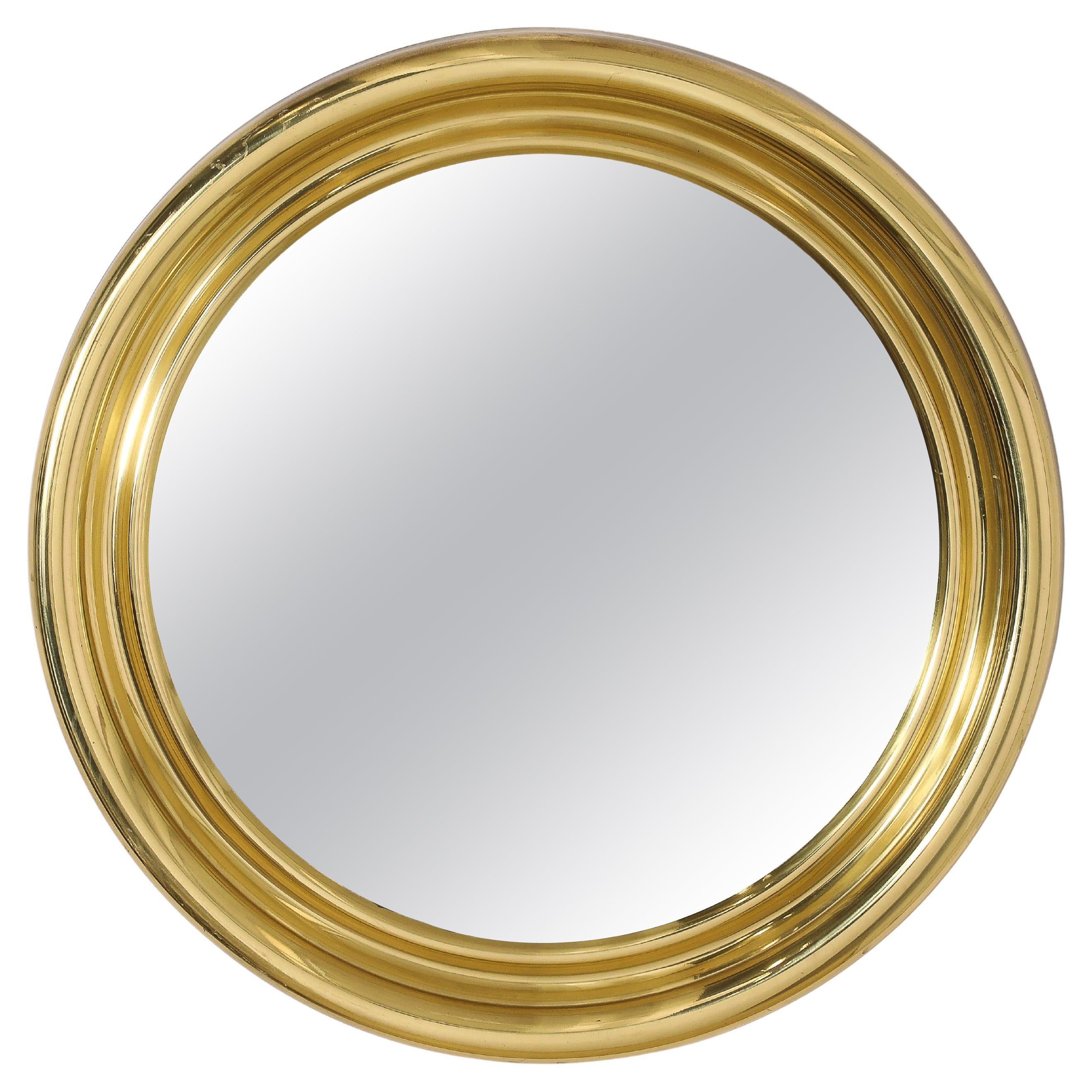 Grand miroir concentrique, France, années 1950 en vente