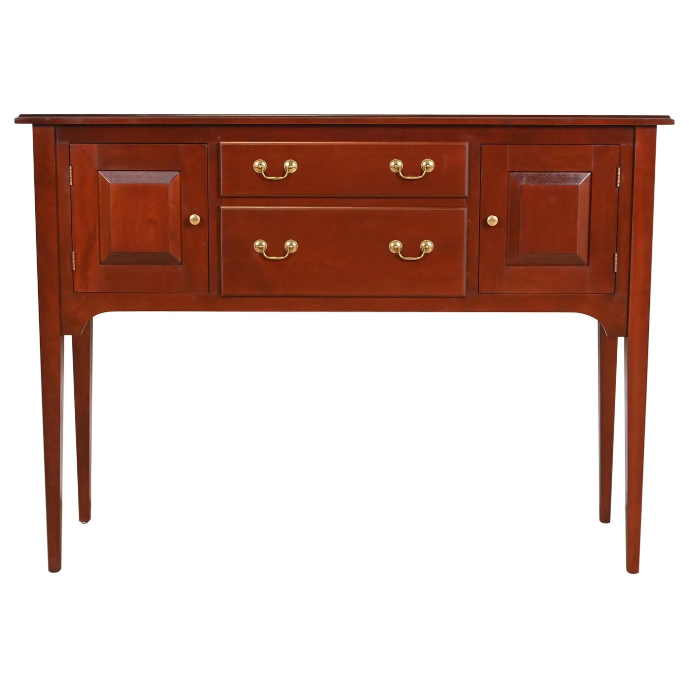 Baker Furniture Stil Federal Kirschbaumholz Sideboard Buffet