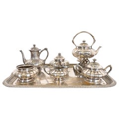 Tiffany & Co. Antique Victorian Silver Plate Coffee or Tea Service Set