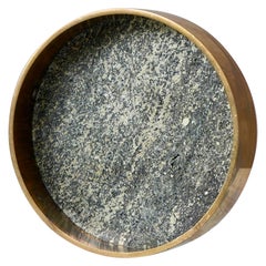 Cuenco de latón y piedra de Saulo, Noruega, años 60