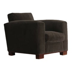 An Armchair, Attributed to Jacques Adnet, France, 1950s