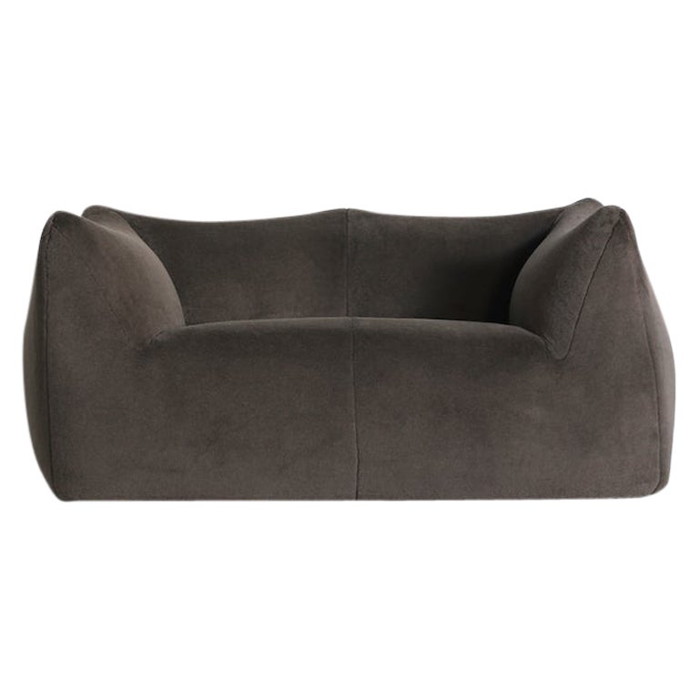 Mario Bellini Le Bambole Sofa, Upholstered in Alpaca, B&B Italia, 1970s