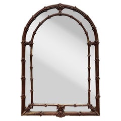 Vintage Regency Arched Branch Mirror