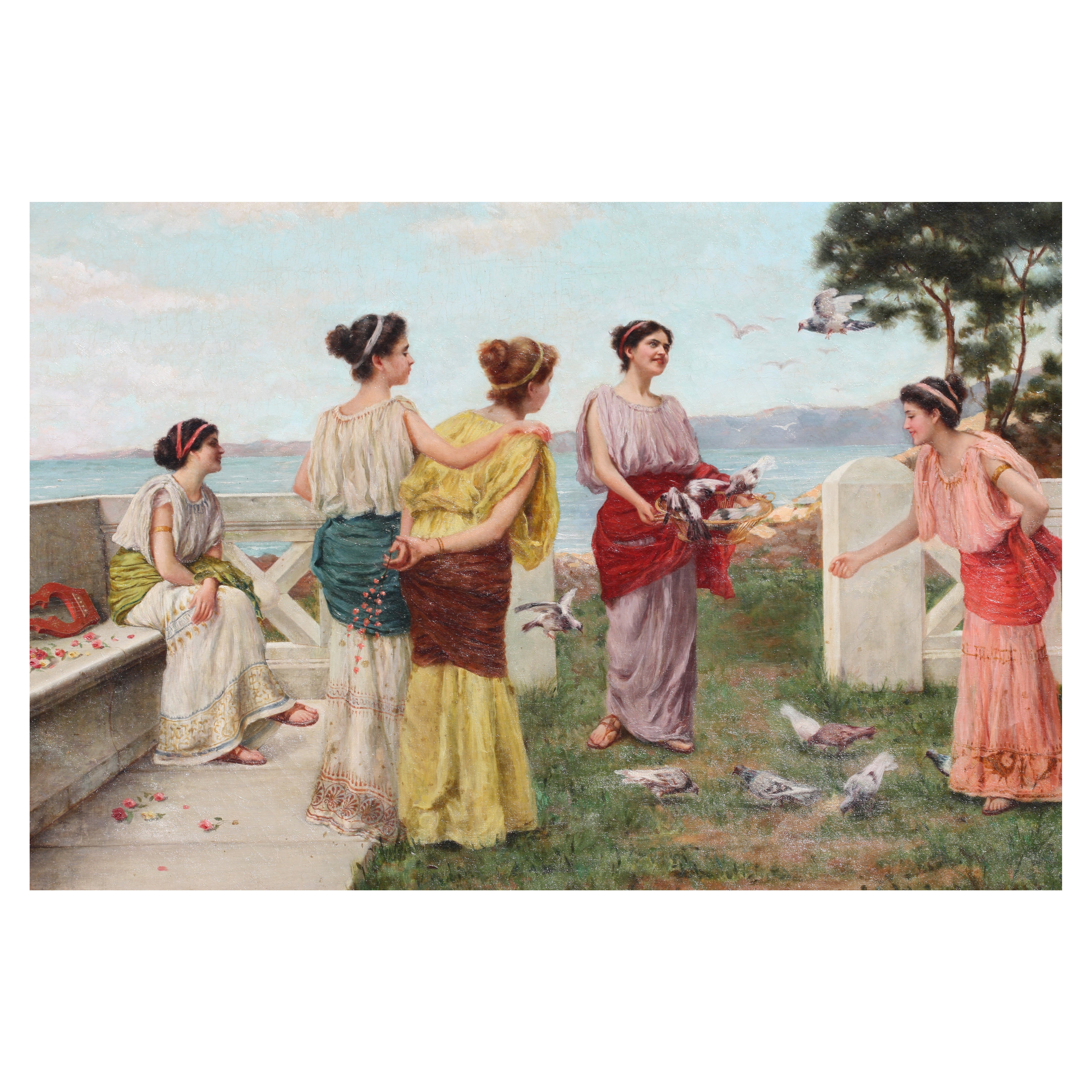 Pittura; A.C. (?) Bellincioni, (Scuola italiana, XIX secolo)