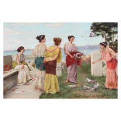 Pittura; A.C. (?) Bellincioni, (Scuola italiana, XIX secolo)