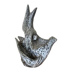 Sculpture figurative brutaliste en grès Lee Rosen pour Design-Technics du milieu du siècle dernier