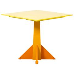 Castelli Ferrieri Postmodern Yellow Dining Table for Kartell, Italy