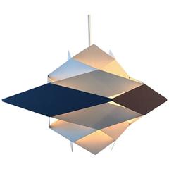 Danish Mid-Century Ceiling Lamp Designed by Preben Dal