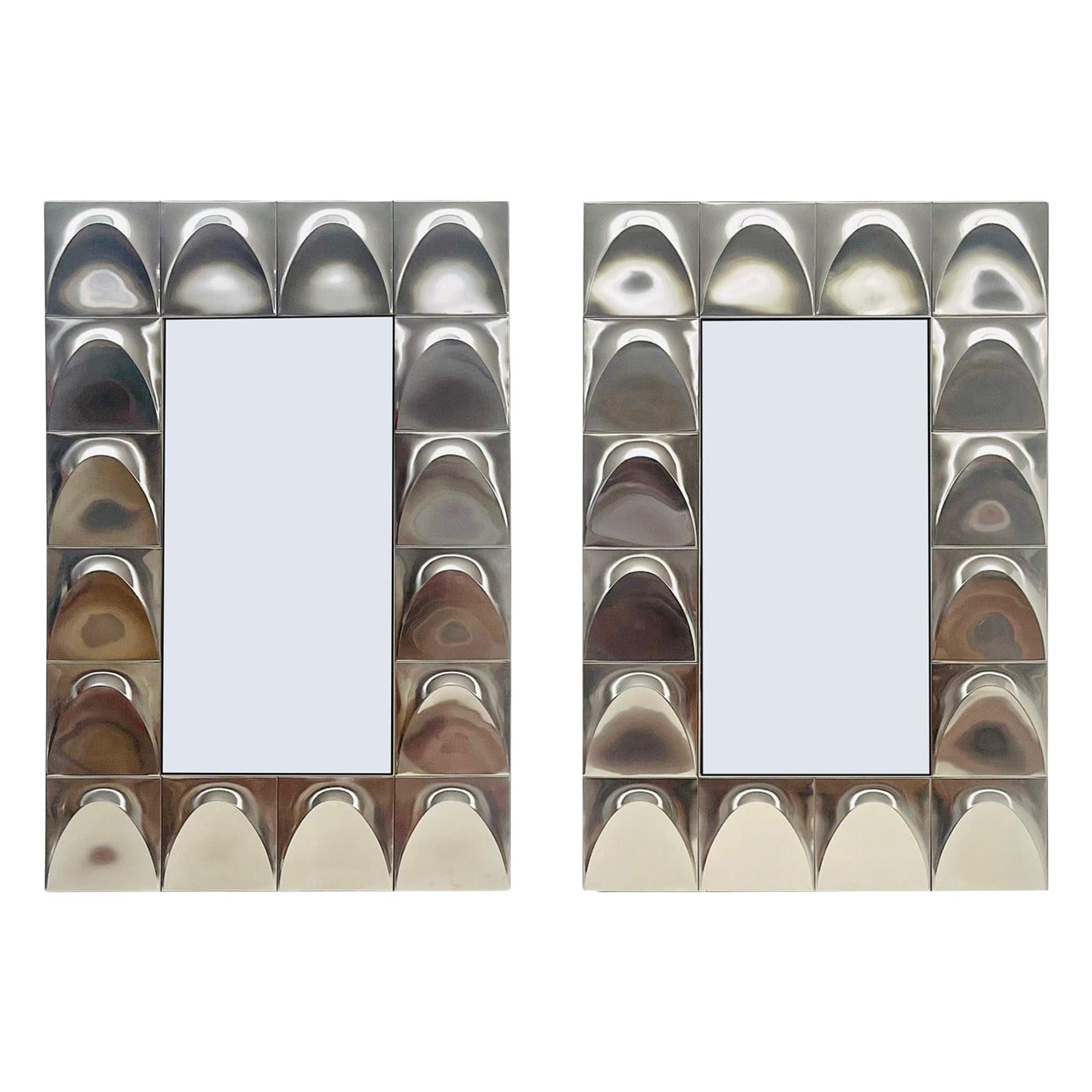 Paire de miroirs architecturaux