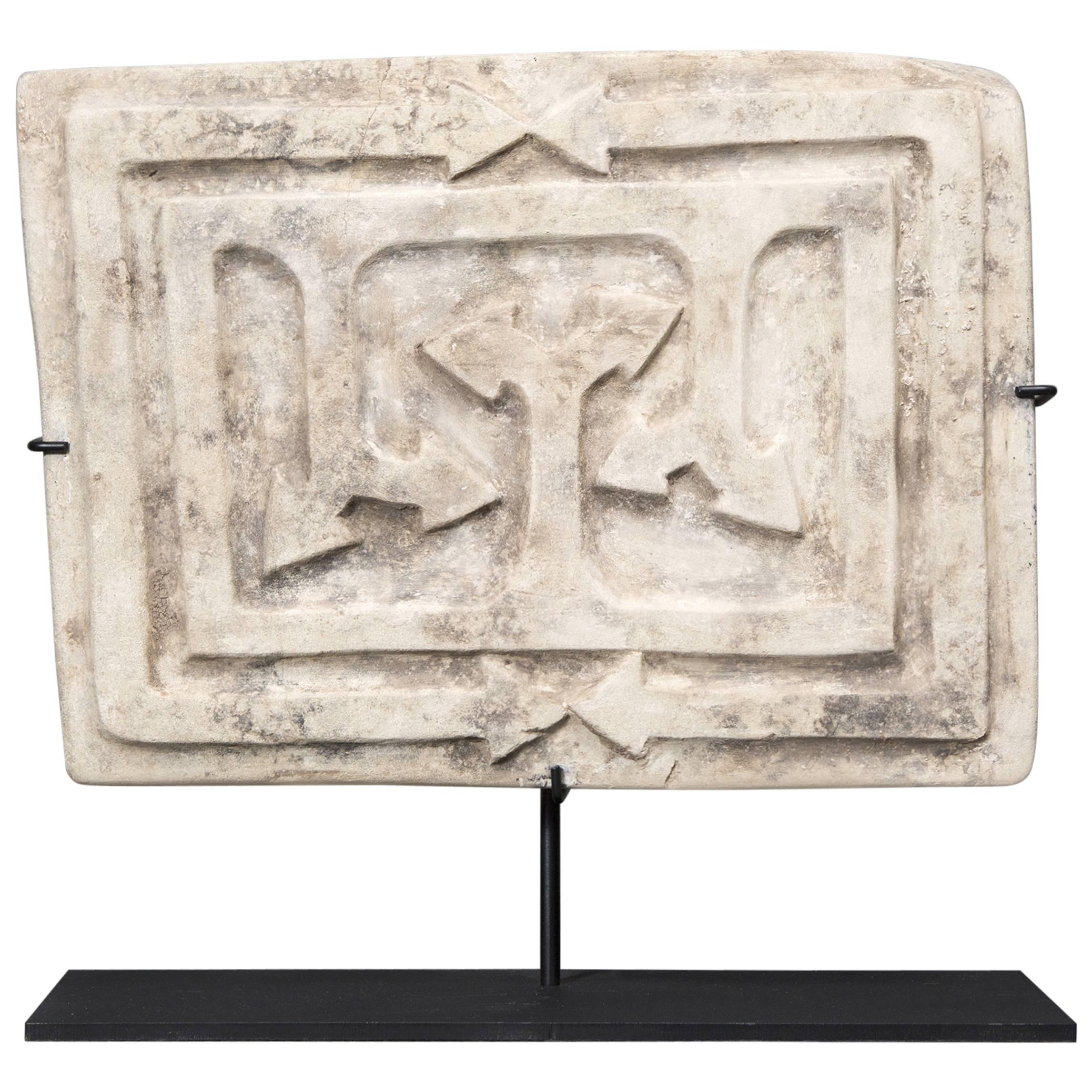 Mysterious Engraved Pre-Valdivia Stone, Ecuador 3800-2800 BC For Sale