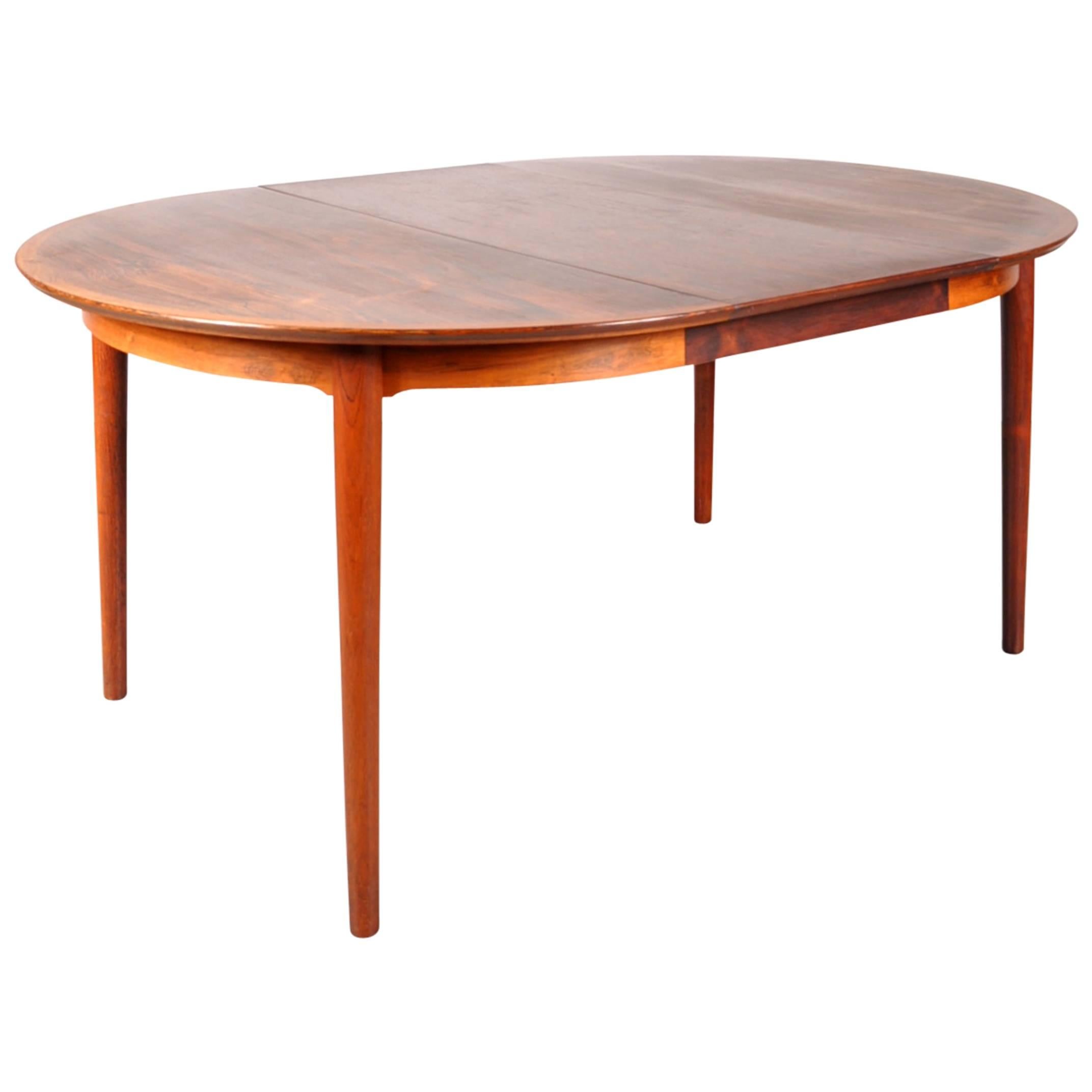 Extendable Dining Table by Arne Vodder for Sibast, Denmark, circa 1950