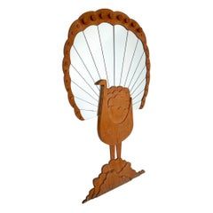 Miroir 'Pavone' par Sirio Alessandri pour Pallucco, 1970