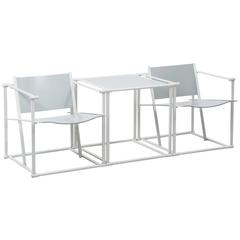 Radboud Van Beekum FM61 Cube Chair and Table Set for Pastoe