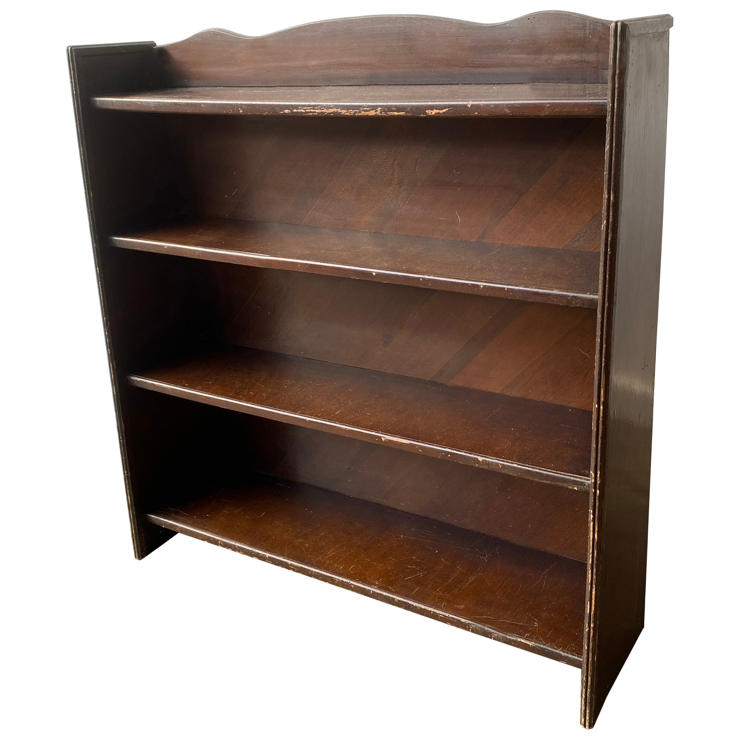 Vintage 1920/30’s open fronted free-standing bookcase