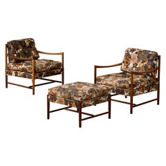 Pair of Swedish Easy Chairs Model "Bristol", 1960s
