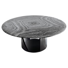 Giorgio Collection Mirage runder Tisch Marmorplatte
