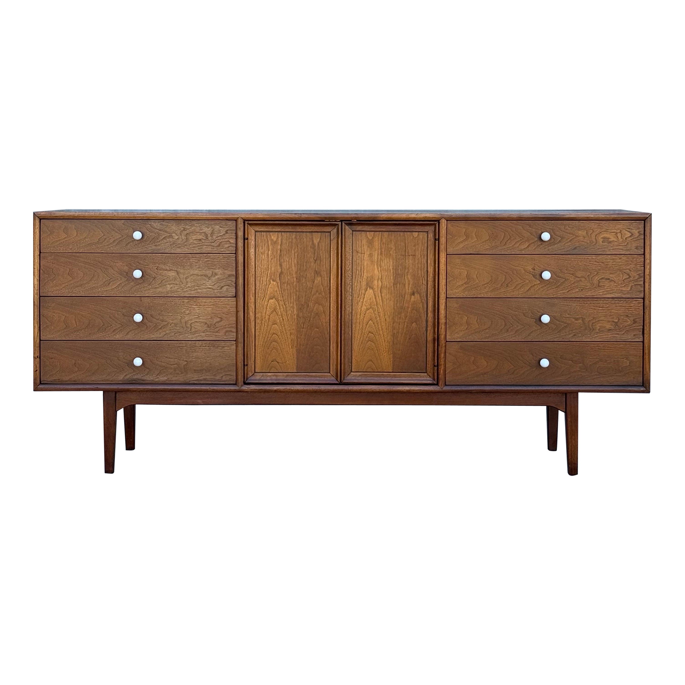 Mid-Century Drexel Declaration Eleven Drawer Dresser / Credenza