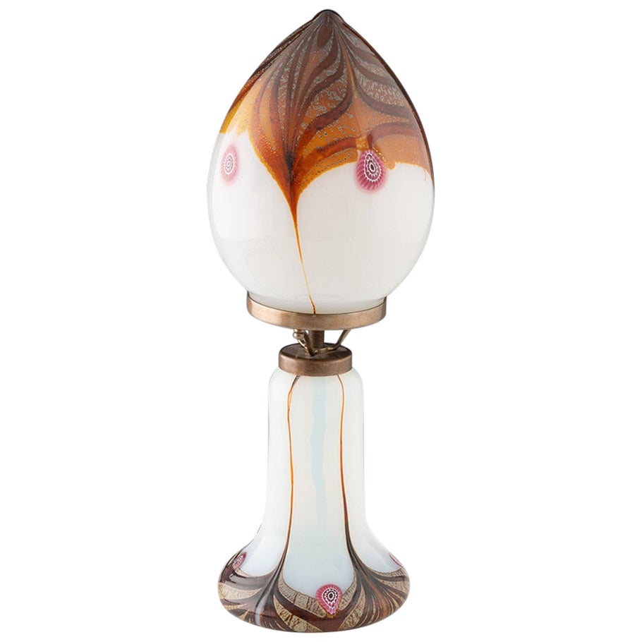 Aldo Nason Lámpara de cristal de Murano moderna de mediados de siglo c1960 en venta
