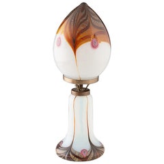 Aldo Nason Lámpara de cristal de Murano moderna de mediados de siglo c1960