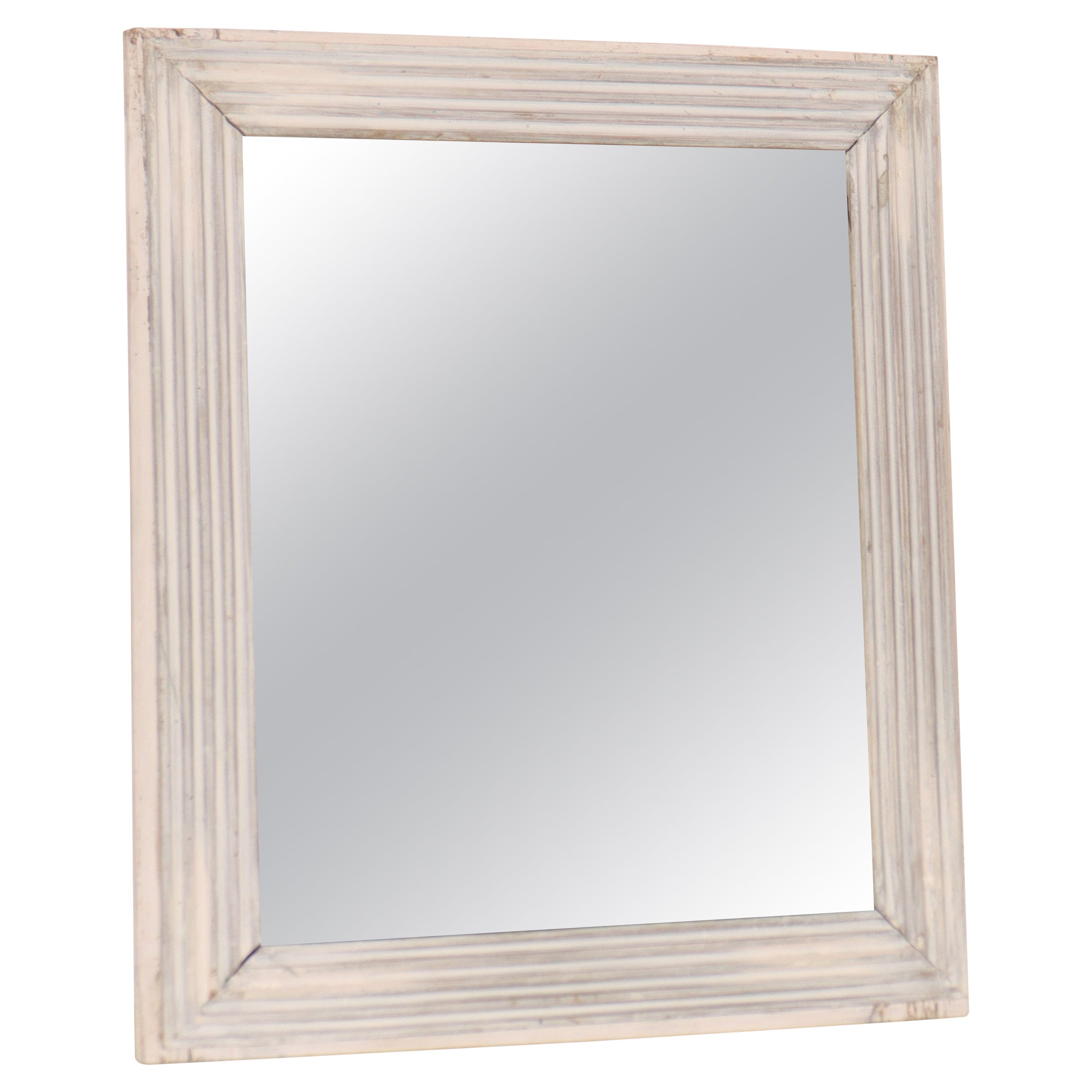 French Painted Dressing Mirror