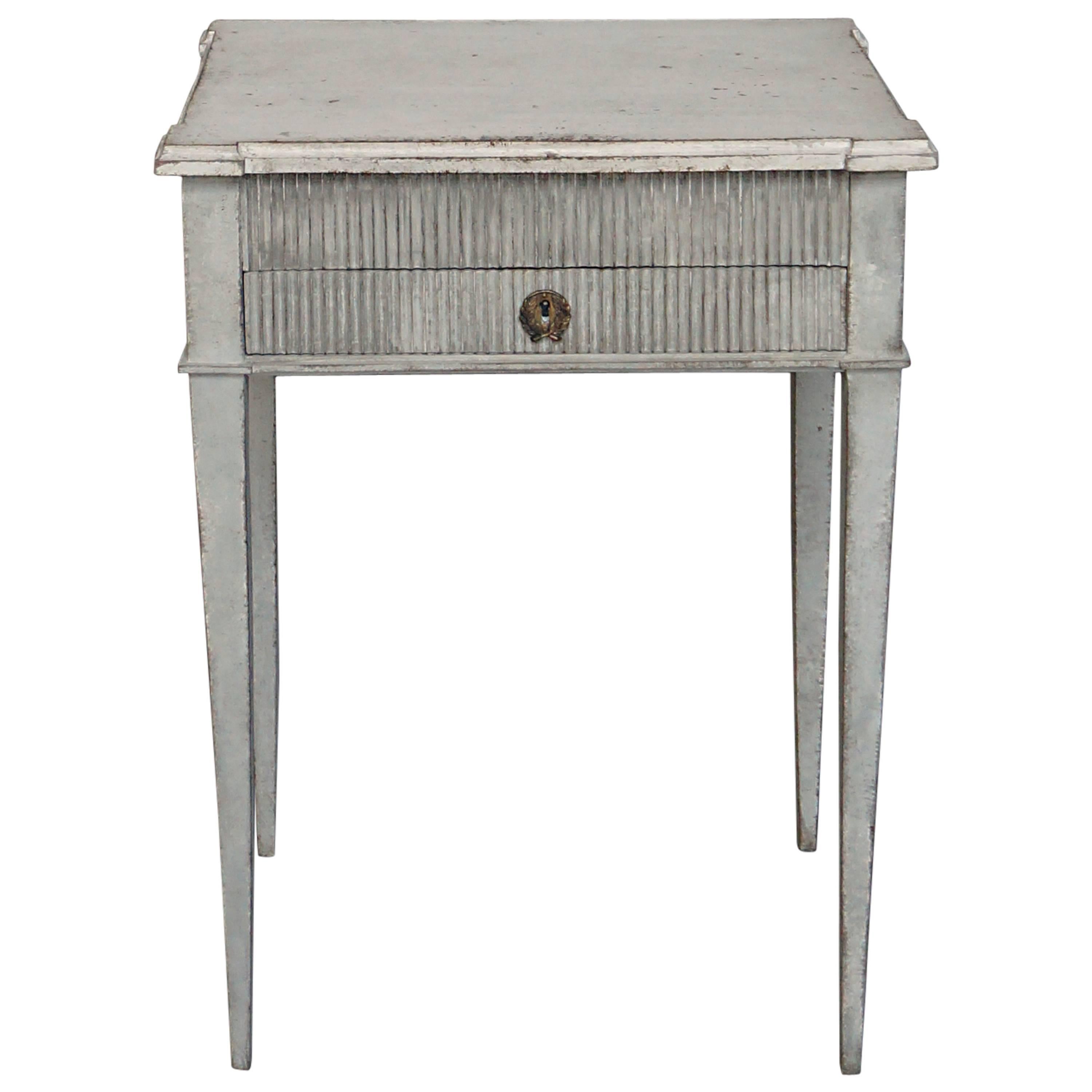Gustavian Style Side Table For Sale
