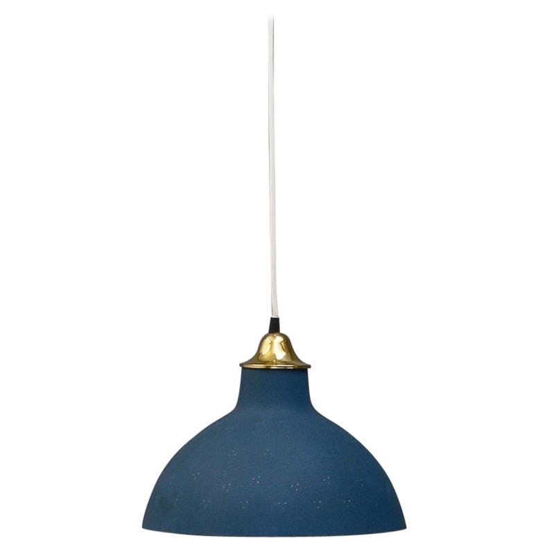 Lampada a sospensione svedese di metà secolo Rise & Fall in vendita