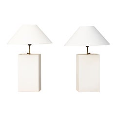 Pair of Mid-Century Ceramic Table Lamps
