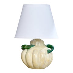 Upsala-Ekeby, Table Lamp, Earthenware, Sweden, 1930s