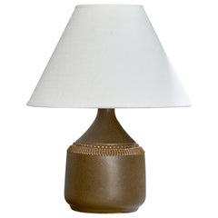 Klase Höganäs, Table Lamp, Stoneware, Sweden, 1960s