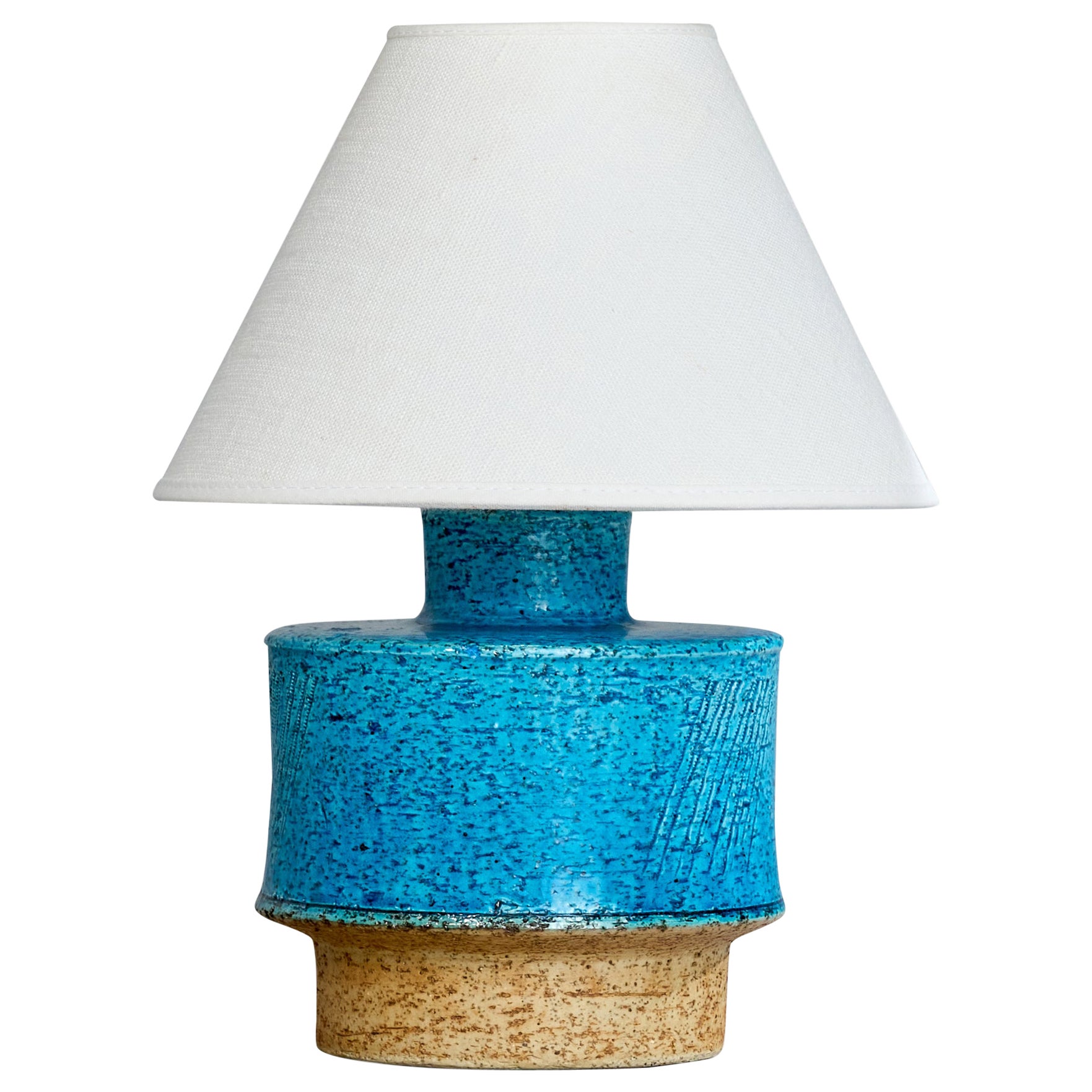 Inger Persson, Table Lamp, Stoneware, Sweden, 1960s