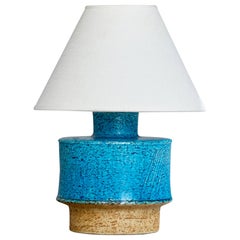Inger Persson, Table Lamp, Stoneware, Sweden, 1960s