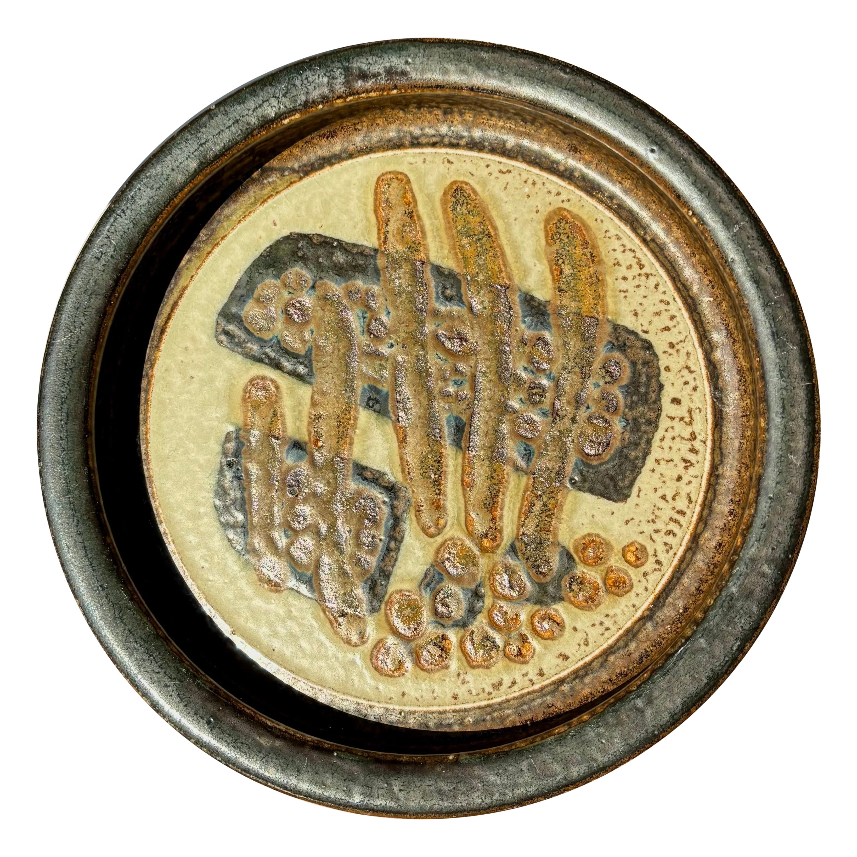 Jørgen Mogensen for Royal Copenhagen Stoneware Vide-Poche Dish, 1960s