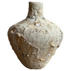 Handmade Coil Built Terra Cotta Rustic Vase Small
