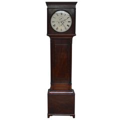 Antique Scottish Mahogany Longcase Clock